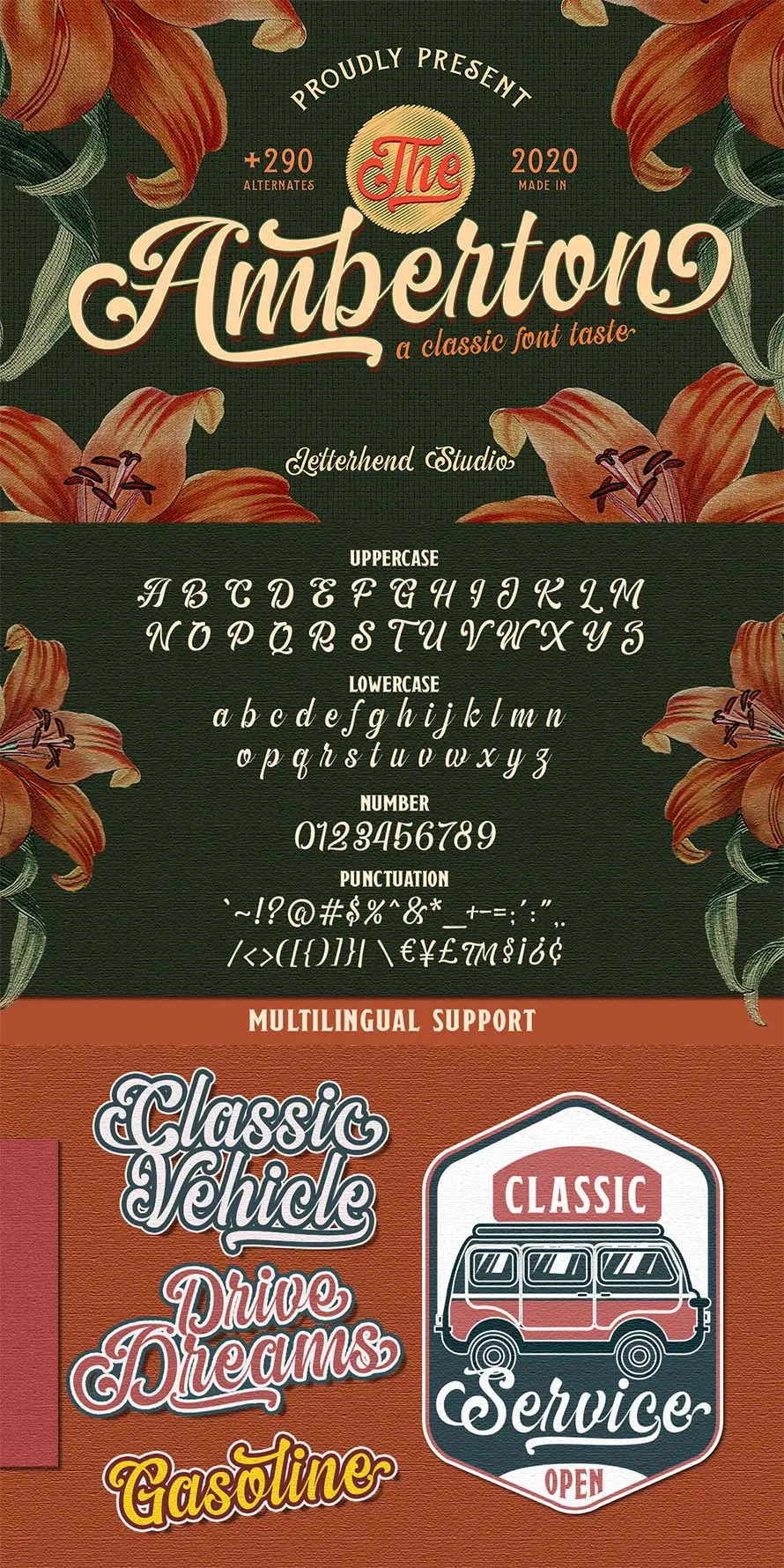 The Amberton - A Classic Script