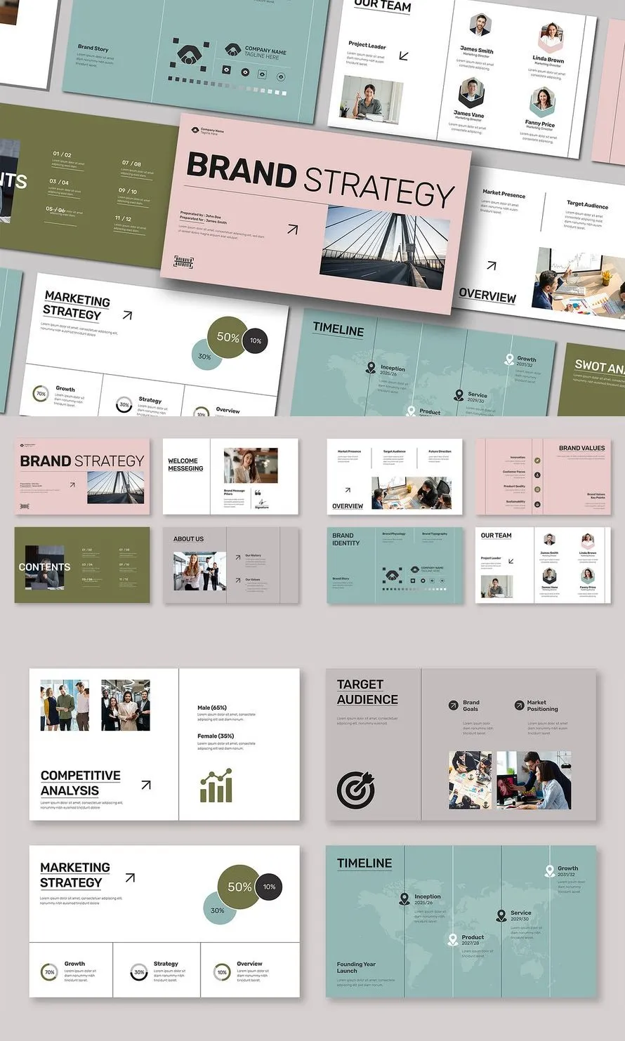 Minimal and Clean Brand Strategy Minimal and Clean Brand Strategy