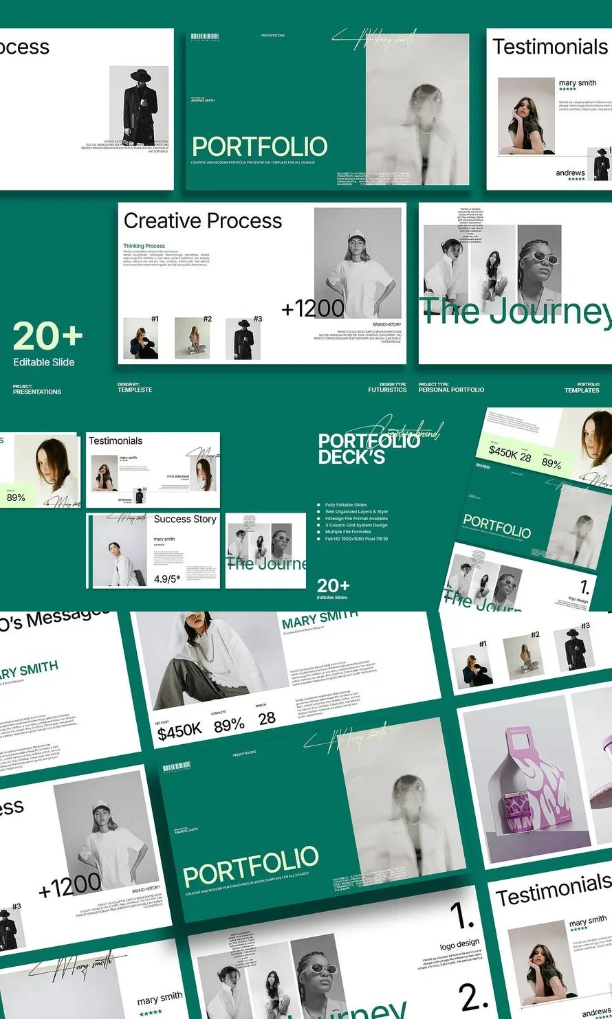 Minimal Portfolio Template Minimal Portfolio Template