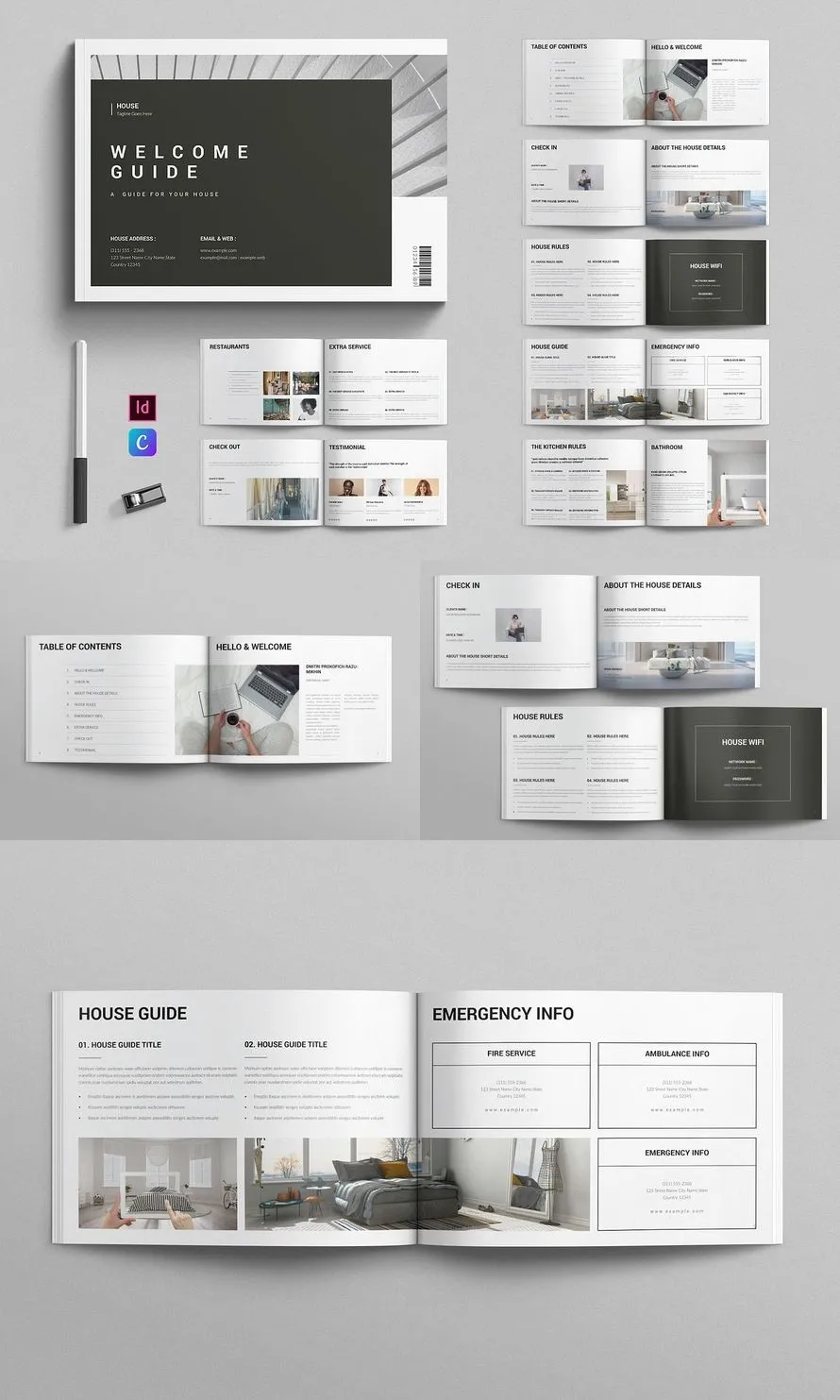 Welcome Guide Template Landscape Welcome Guide Template Landscape