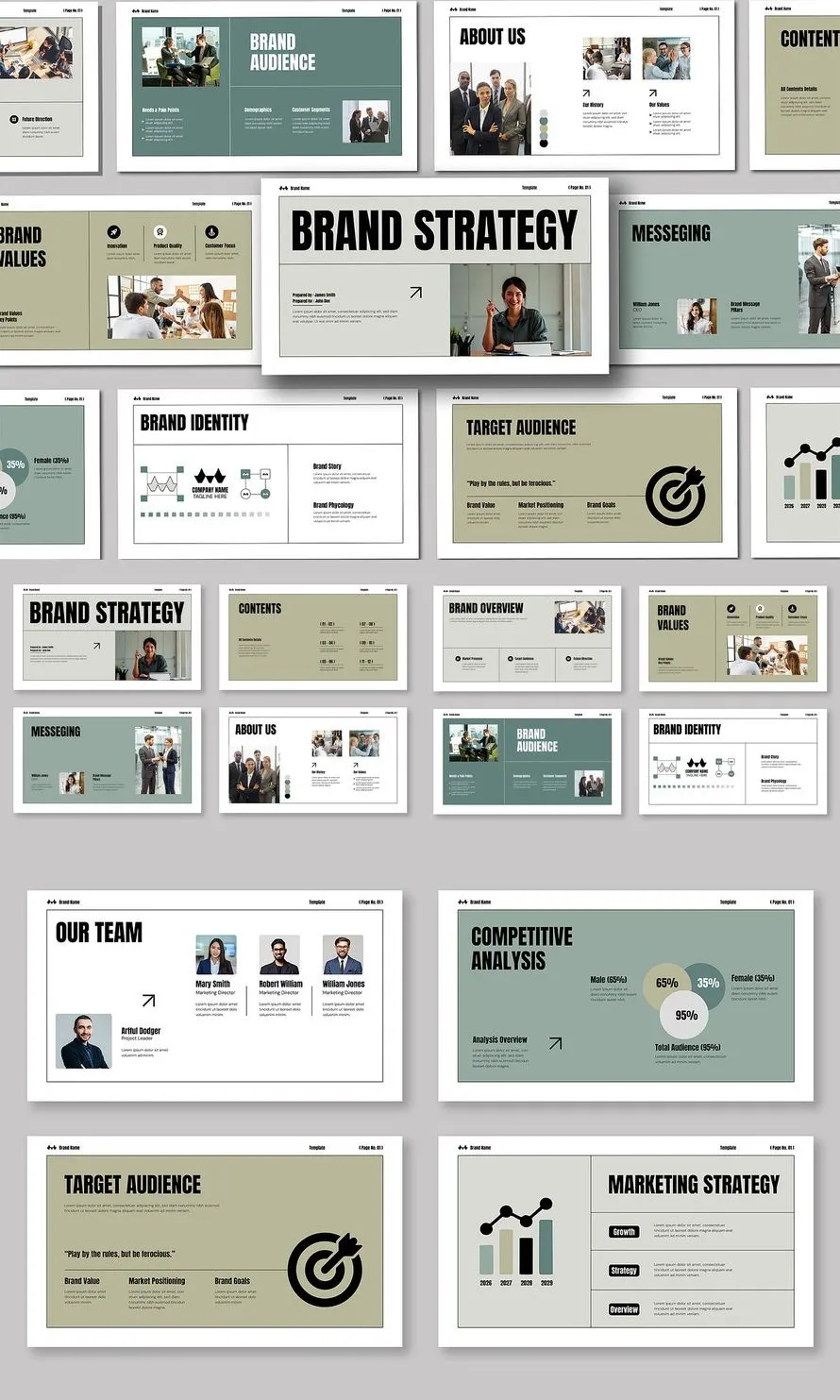 Brand Strategy Presentation Template Brand Strategy Presentation Template
